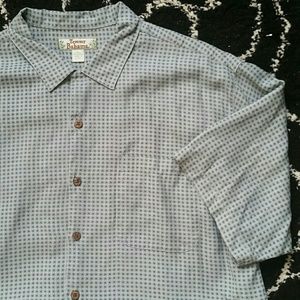 Tommy Bahamas Silk Button-up